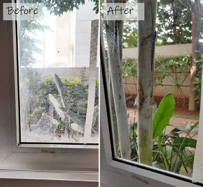 Glass Restoration and Hard Water Stain Removal